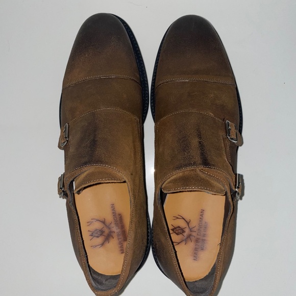 Martin Dingman Campania Double Monk Shoes - Picture 7 of 8